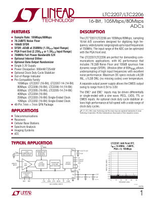 22076FC datasheet cover page