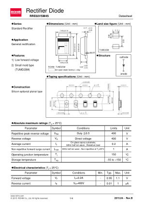 RRE02VSM4S datasheet cover page