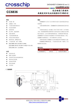 CC6836 数据手册首页