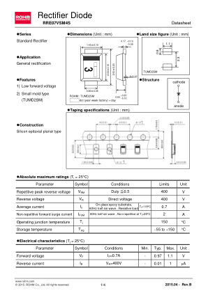 RRE07VSM4S datasheet cover page