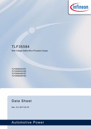 TLF35584 datasheet cover page