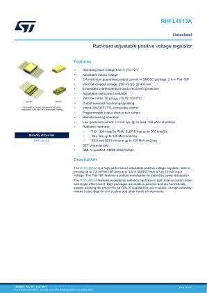 RHFL4913A datasheet cover page