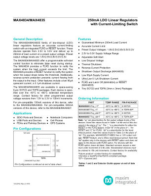 MAX4834-MAX4835 datasheet cover page
