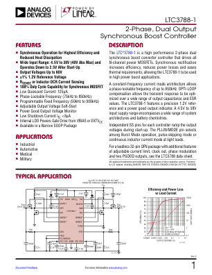 LTC3788-1 datasheet cover page