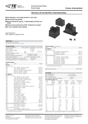 T9AS1D12-12 datasheet cover page