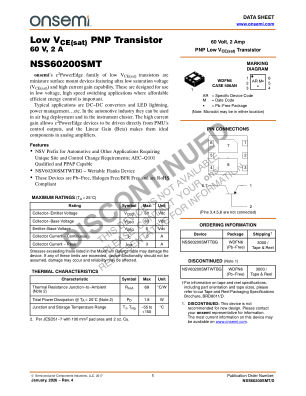 NSS60200SMT 数据手册首页