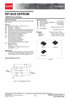 BR25G512FVM-5A 数据手册首页