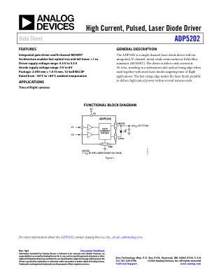 ADP5202 数据手册首页