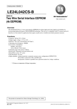 ENA2068 datasheet cover page