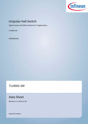 TLI4965-5M datasheet cover page