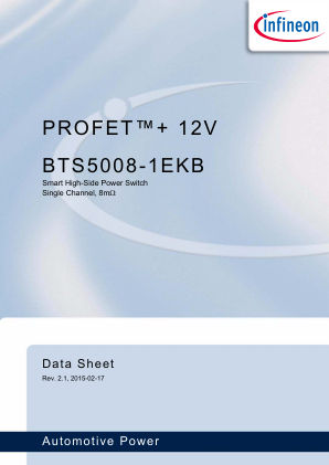 BTS5008-1EKB datasheet cover page