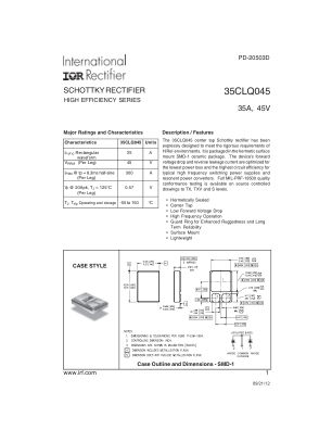 35CLQ045 datasheet cover page