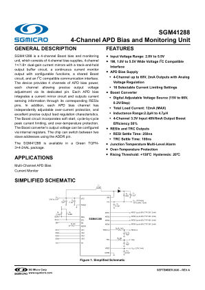 SGM41288-BRIEF datasheet cover page