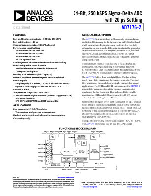 AD7176-2 数据手册首页