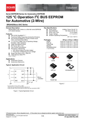 BR24H256NUX-5AC 数据手册首页