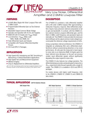 660025FE datasheet cover page