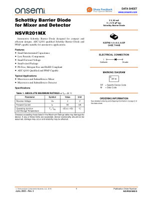 NSVR201MX 数据手册首页