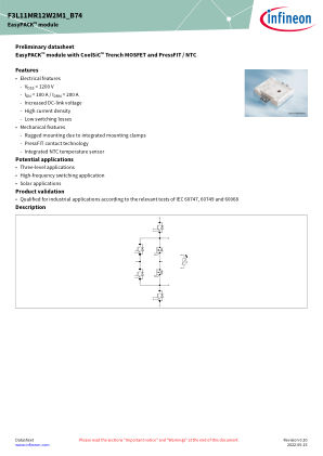 F3L11MR12W2M1-B74 数据手册首页