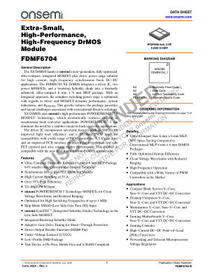 FDMF6704 datasheet cover page
