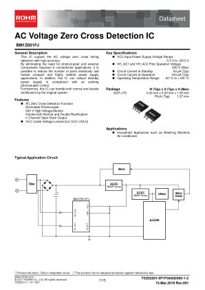 BM1Z001FJ 数据手册首页