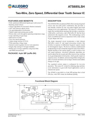 ATS685 datasheet cover page