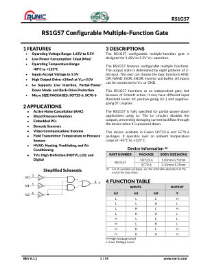 RS1G57 数据手册首页