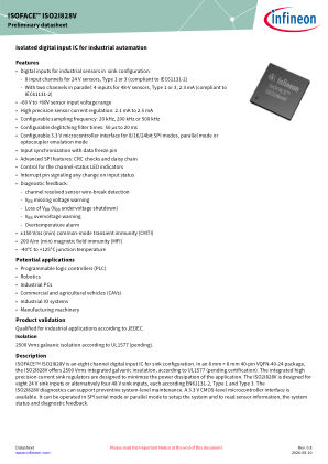 ISOFACE-ISO2I828V datasheet cover page