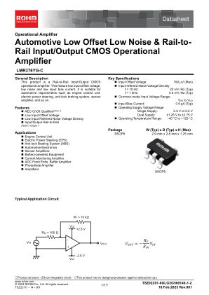 LMR376YG-C 数据手册首页