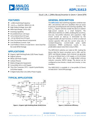 ADPL31613 datasheet cover page