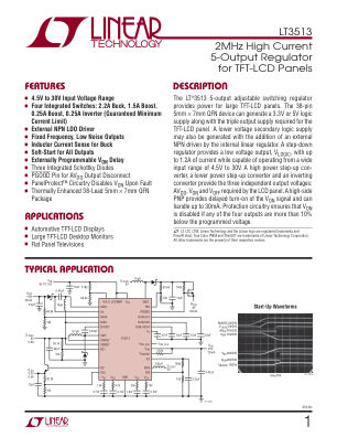 3513FC 数据手册首页