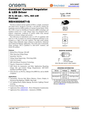 NSI45020A 数据手册首页