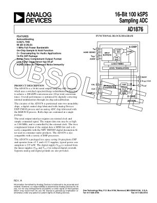 248886AD1876 datasheet cover page