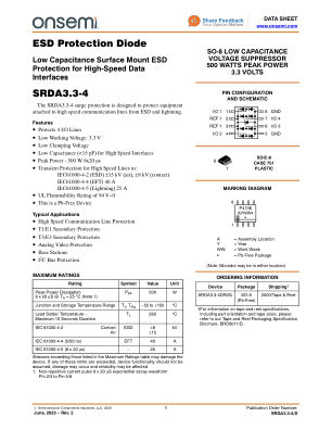 SRDA3.3-4 datasheet cover page