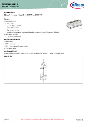 FF3MR20KM1H-S datasheet cover page