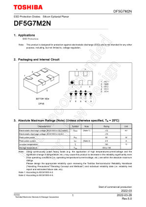 DF5G7M2N 数据手册首页