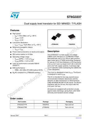 ST6G3237 数据手册首页