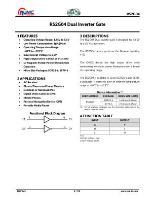 RS2G04 数据手册首页