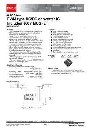 BM2P074KF 数据手册首页