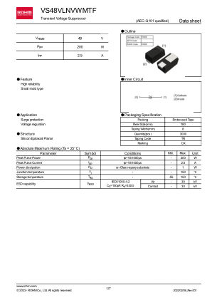 VS48VLNVWMTF 数据手册首页