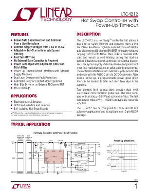 4212F datasheet cover page