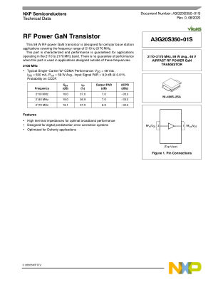 A3G20S350-01S datasheet cover page