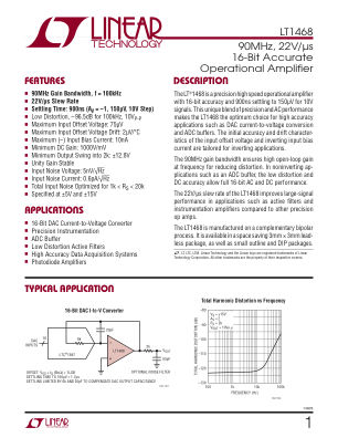 1468FB datasheet cover page