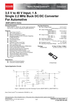 BD9P155EFV-C 数据手册首页