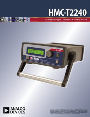 HMC-T2240 datasheet cover page