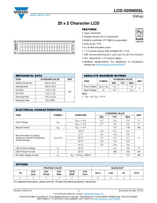 LCD020N002L datasheet cover page