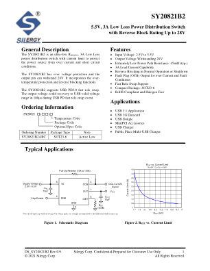 SY20821B2ABC datasheet cover page