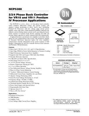 NCP5388 数据手册首页