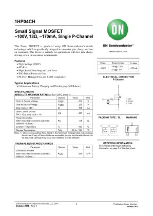 1HP04CH 数据手册首页