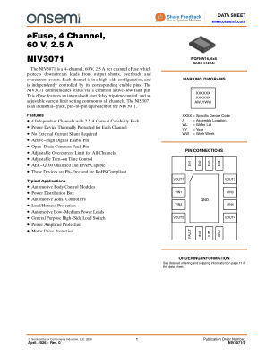 NIV3071 数据手册首页