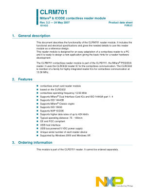 PE101432 datasheet cover page